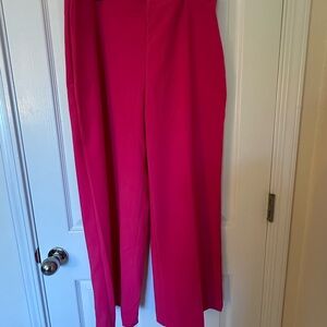 Mango Pink Wide Leg Pants